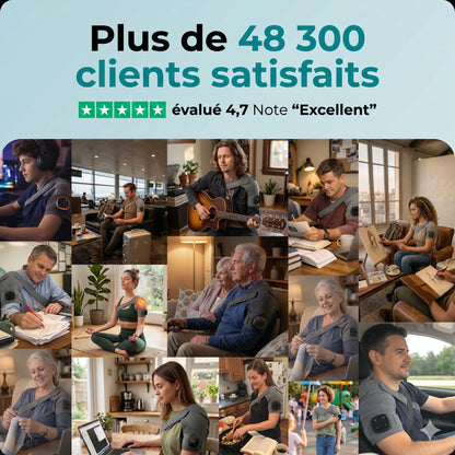 Koveld™ Masseur d'épaule 3-en-1